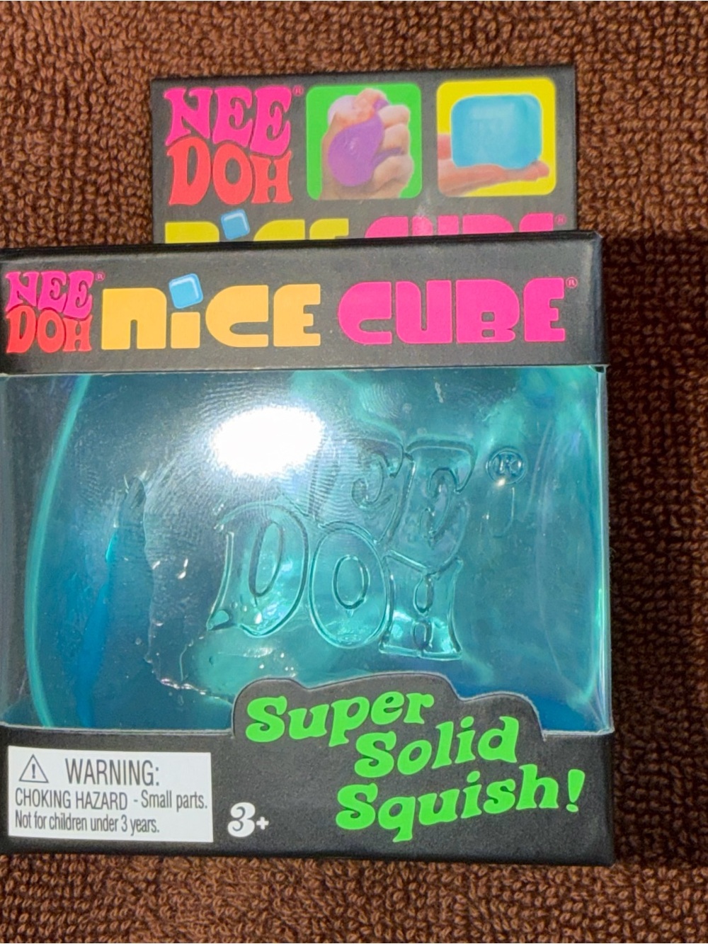 NeeDoh Schylling Nice Cube Blue